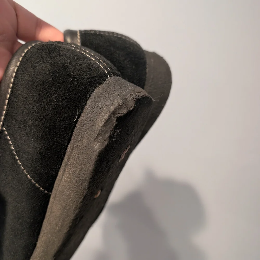 Clarks X Stussy Black Suede Wallabe Size 9.5 OG Box.